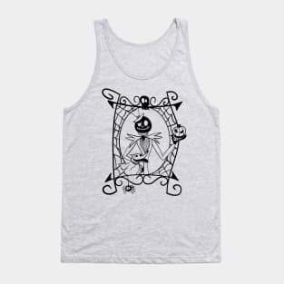 Kid's Jack Skellington in Black Tank Top